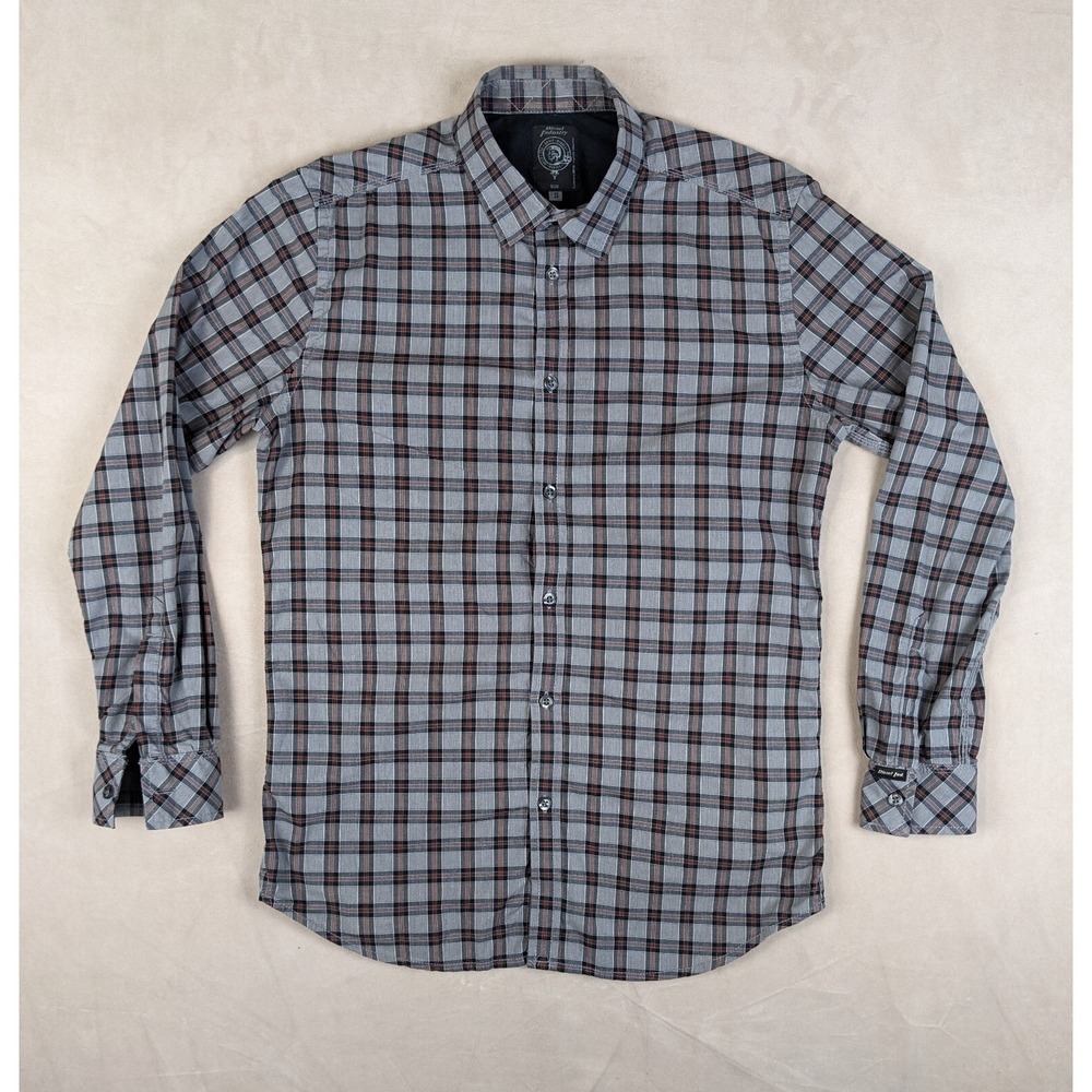 Diesel Industry Small Mens Shirt Casual Long Sleeve FLAWS